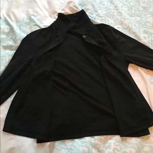 This is a nice, formal black cardigan